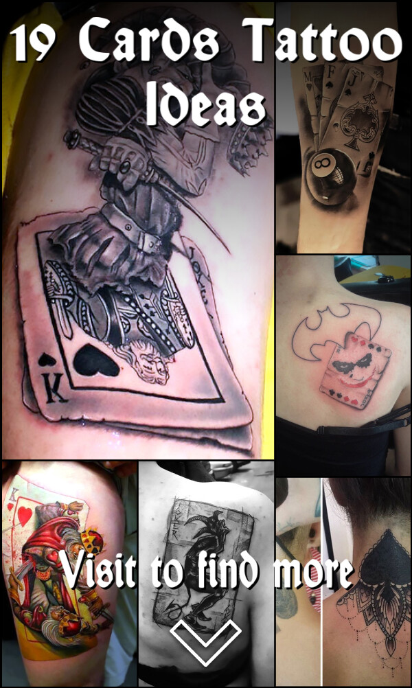 19 Cards Tattoo Ideas