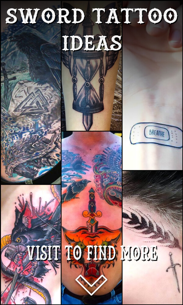 6 Sword Tattoo Ideas