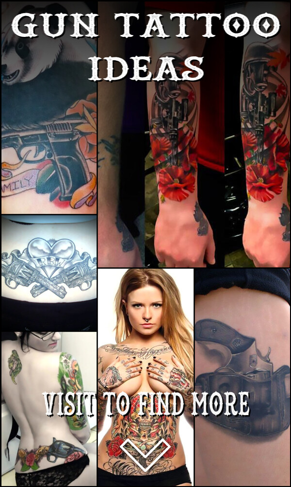 8 Gun Tattoo Ideas