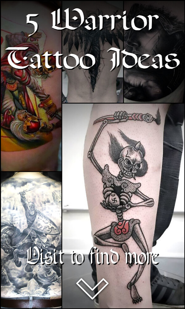 5 Warrior Tattoo Ideas