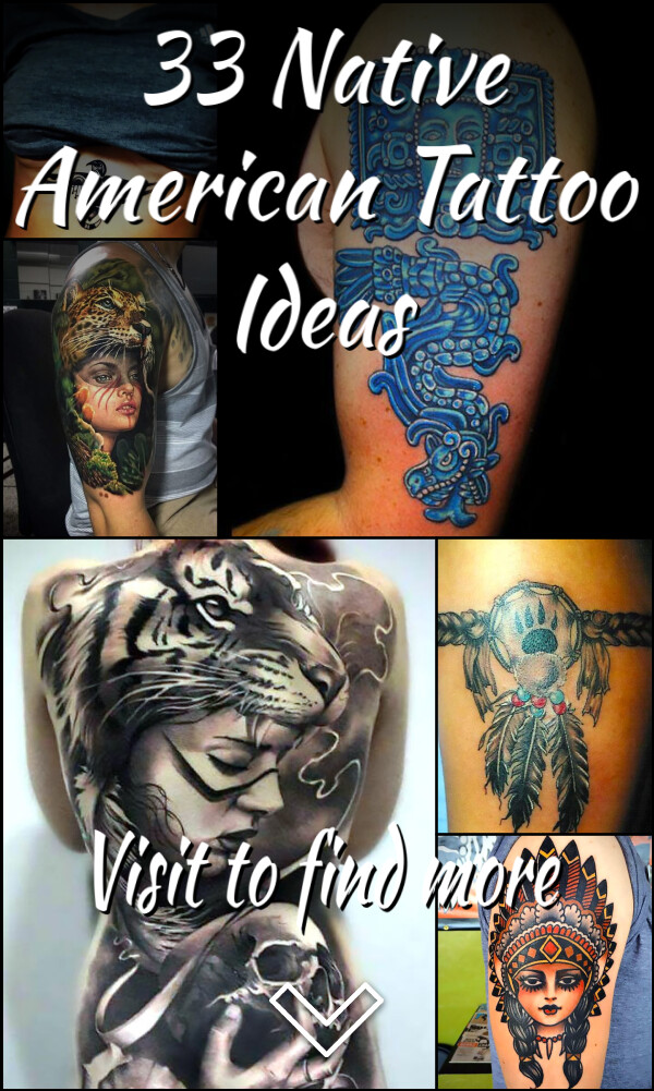 33 Native American Tattoo Ideas