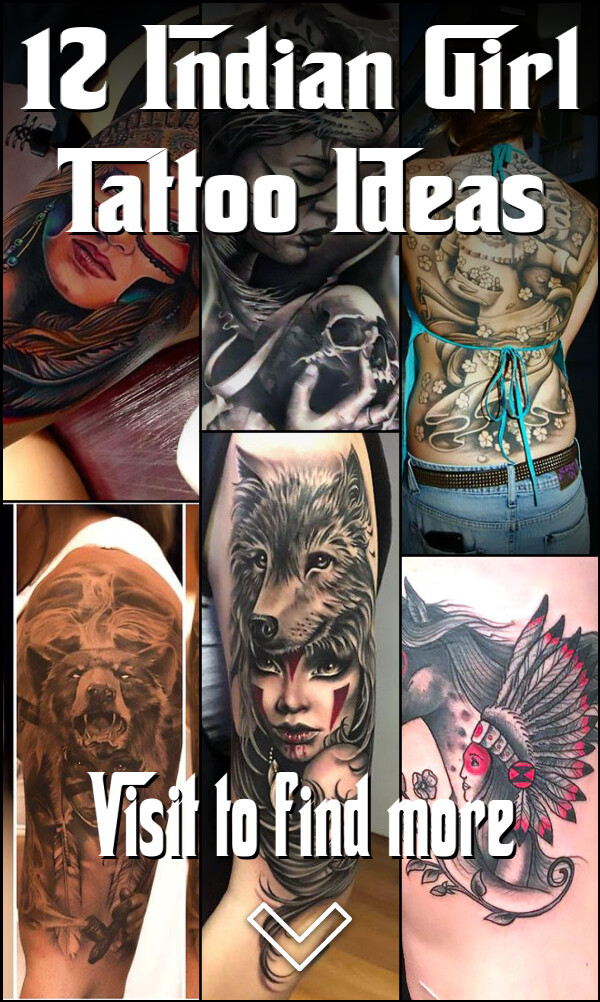 12 Indian Girl Tattoo Ideas