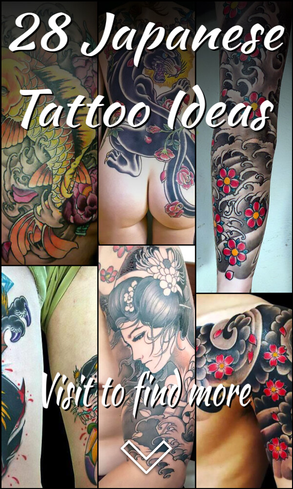 28 Japanese Tattoo Ideas