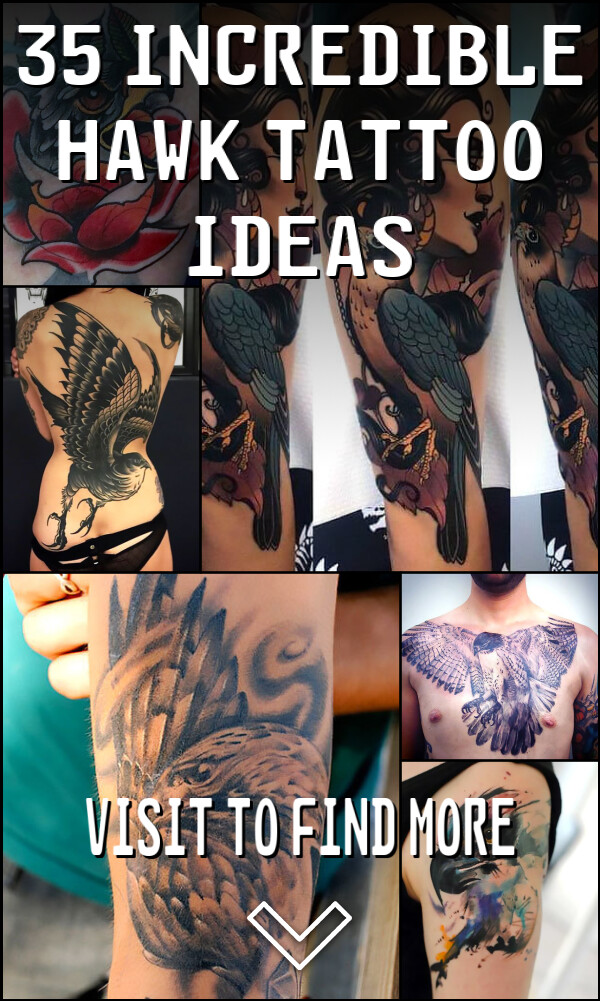 35 incredible Hawk Tattoo Ideas
