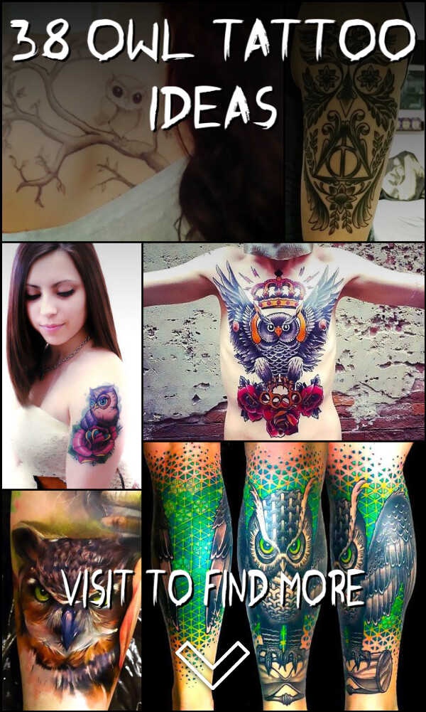 38 Owl Tattoo Ideas