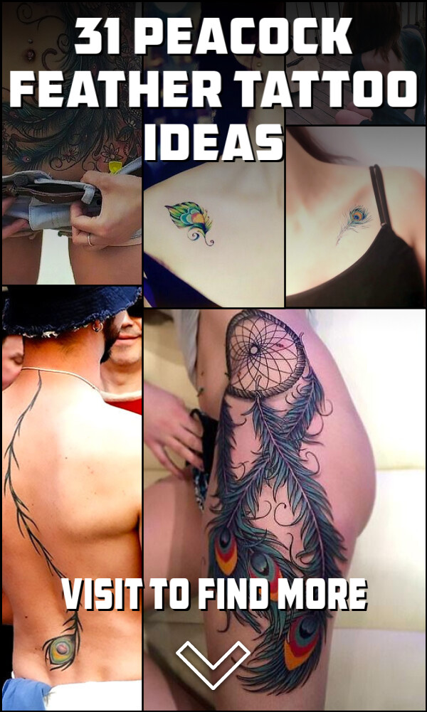31 Peacock Feather Tattoo Ideas