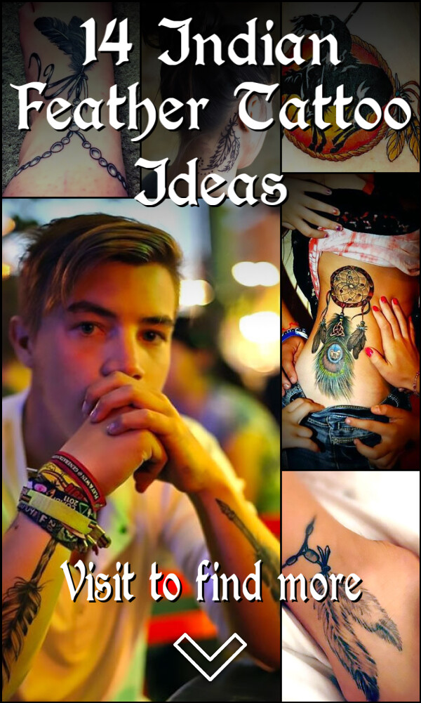 14 Indian Feather Tattoo Ideas