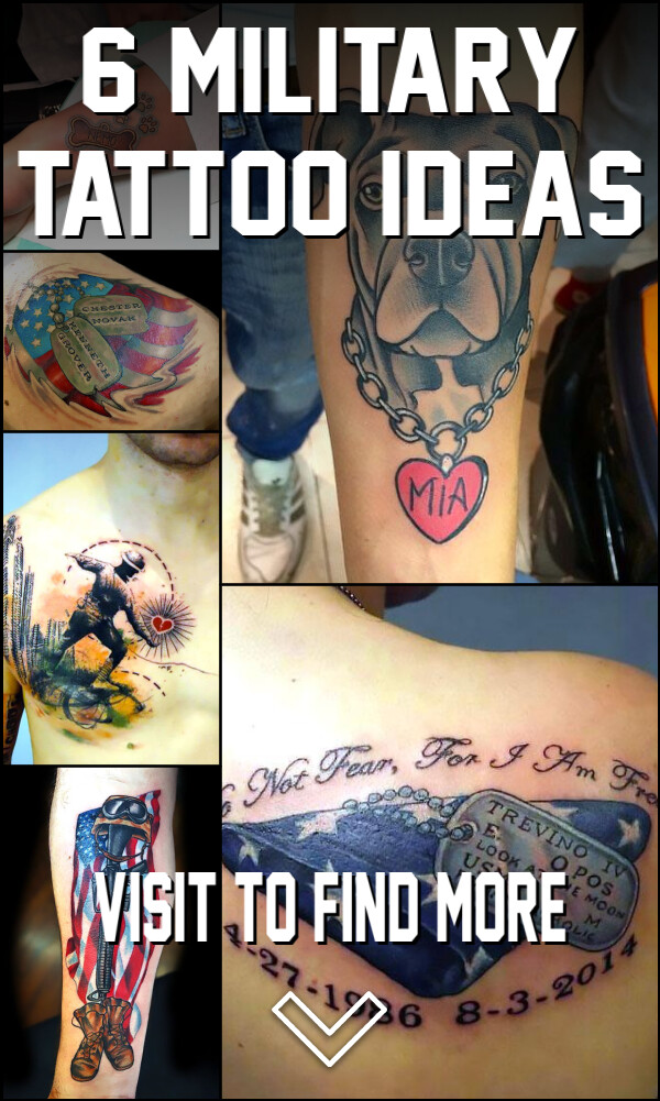 6 Military Tattoo Ideas