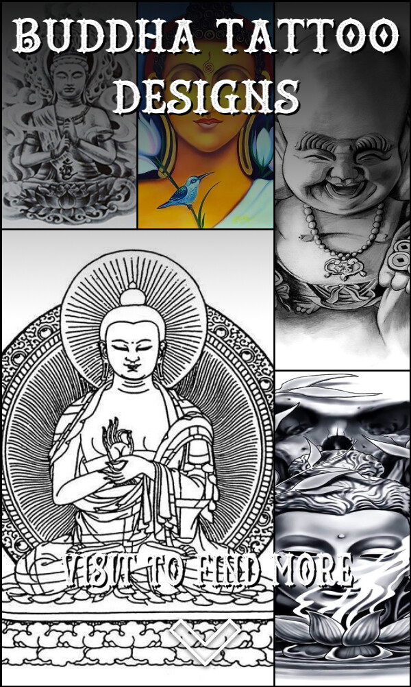 5 Buddha Tattoo Designs
