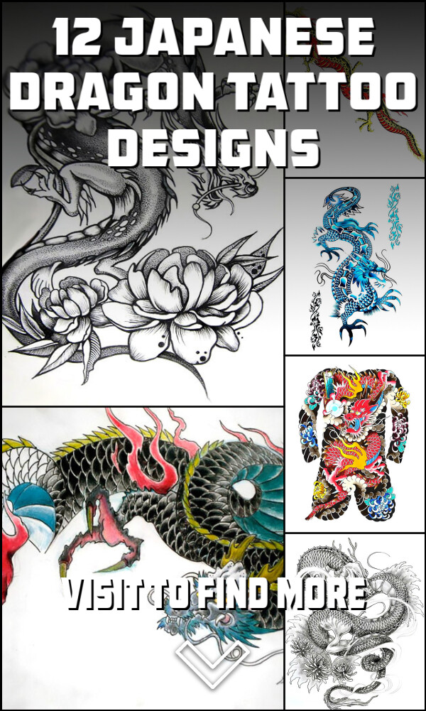 12 Japanese Dragon Tattoo Designs