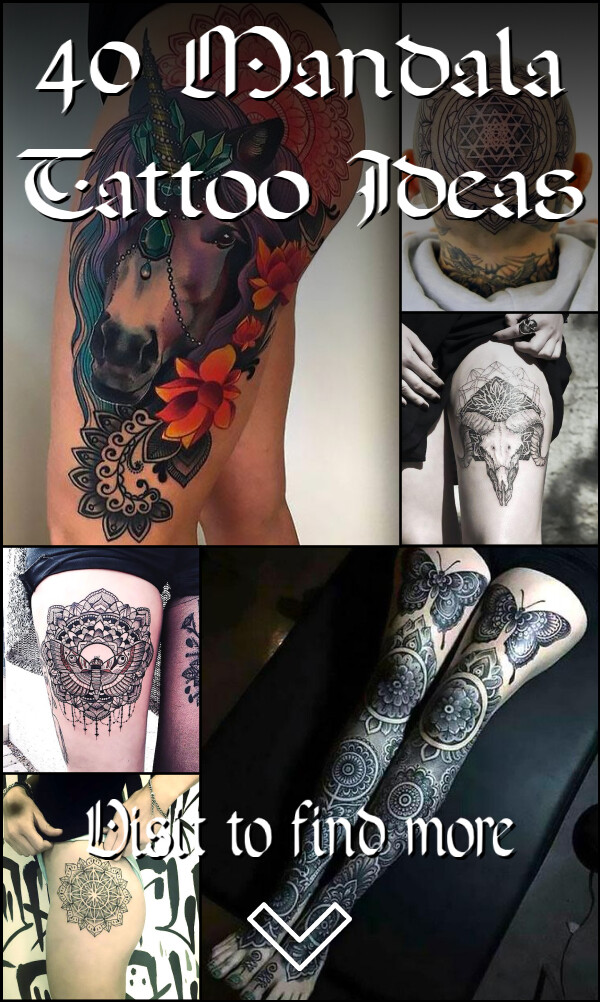 40 Mandala Tattoo Ideas
