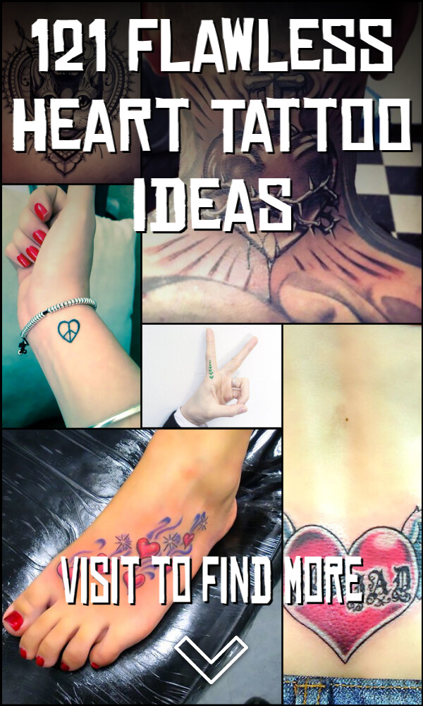 121 Flawless Heart Tattoo Ideas 