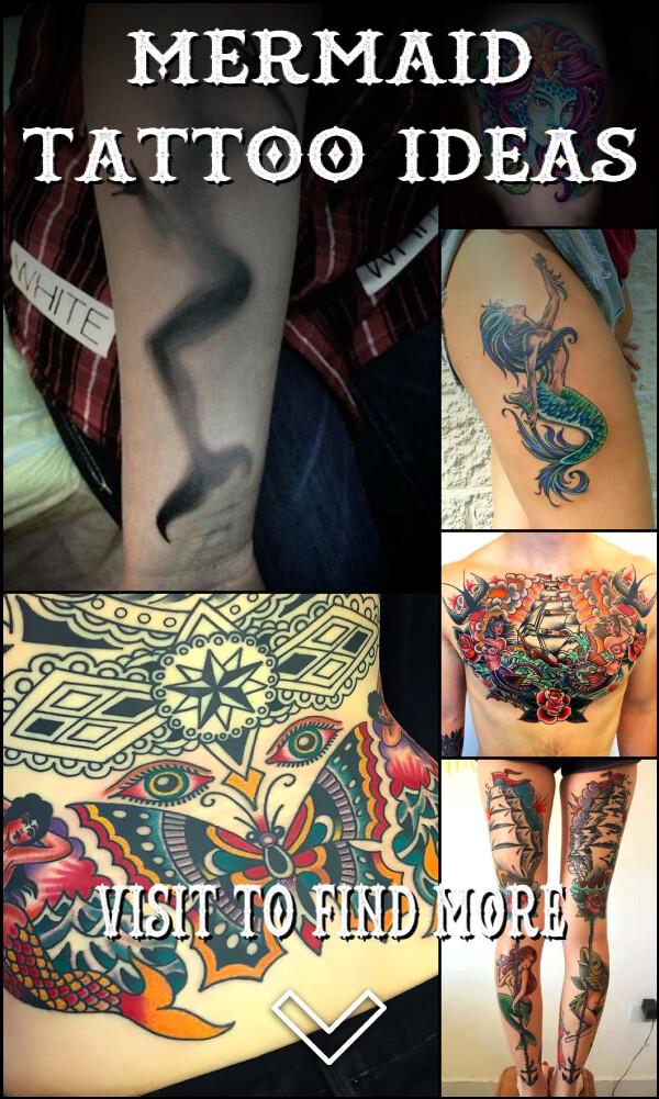 7 Mermaid Tattoo Ideas