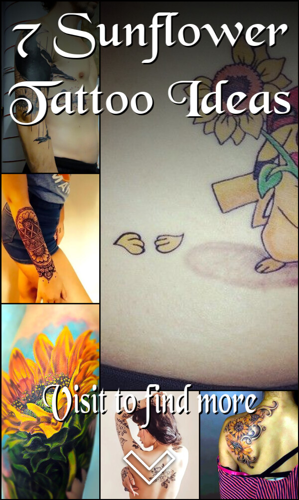 7 Sunflower Tattoo Ideas