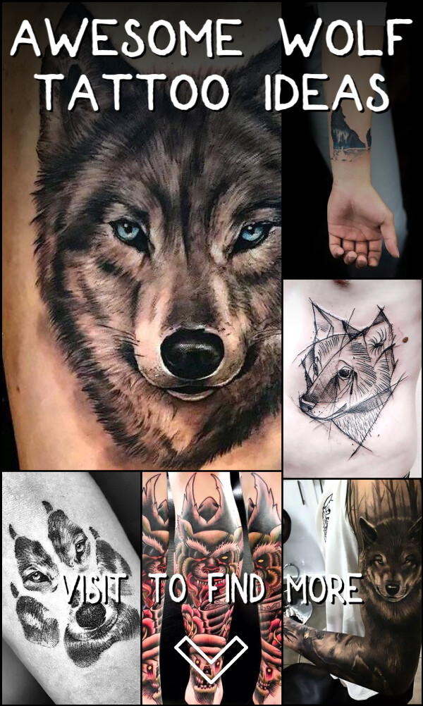 53 Awesome Wolf Tattoo Ideas
