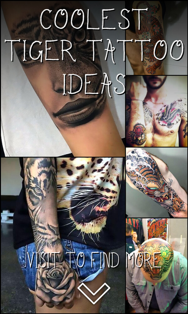39 Coolest Tiger tattoo ideas