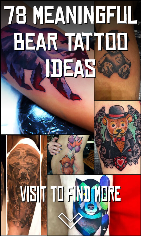 78 Meaningful Bear Tattoo Ideas