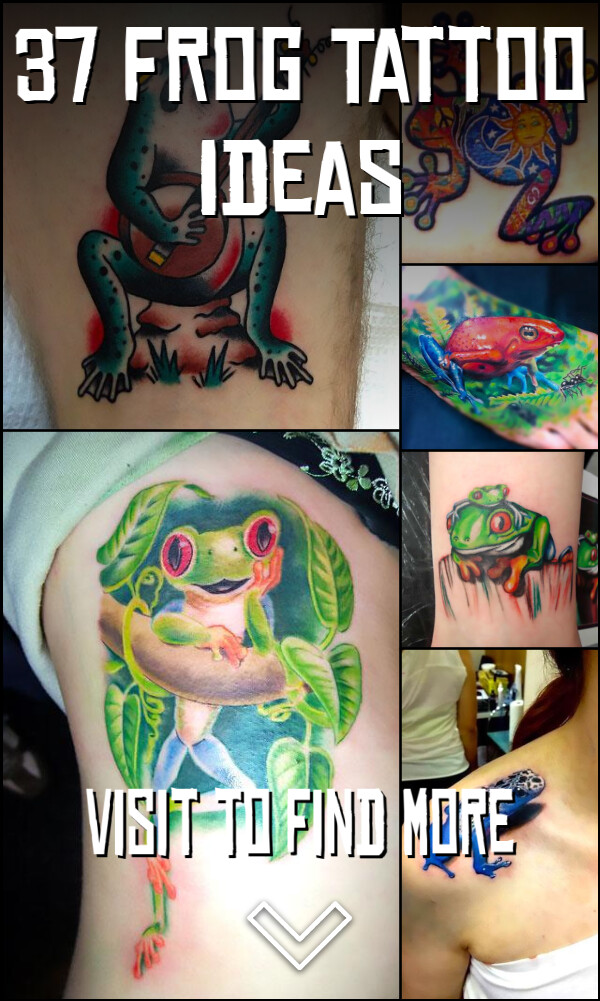 37 Frog Tattoo Ideas