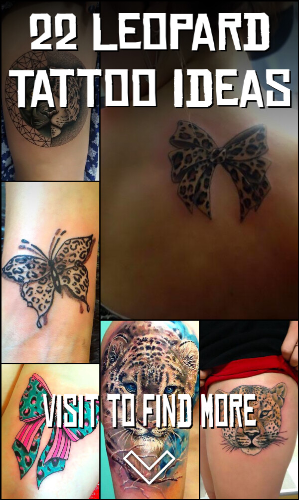 22 Leopard Tattoo Ideas