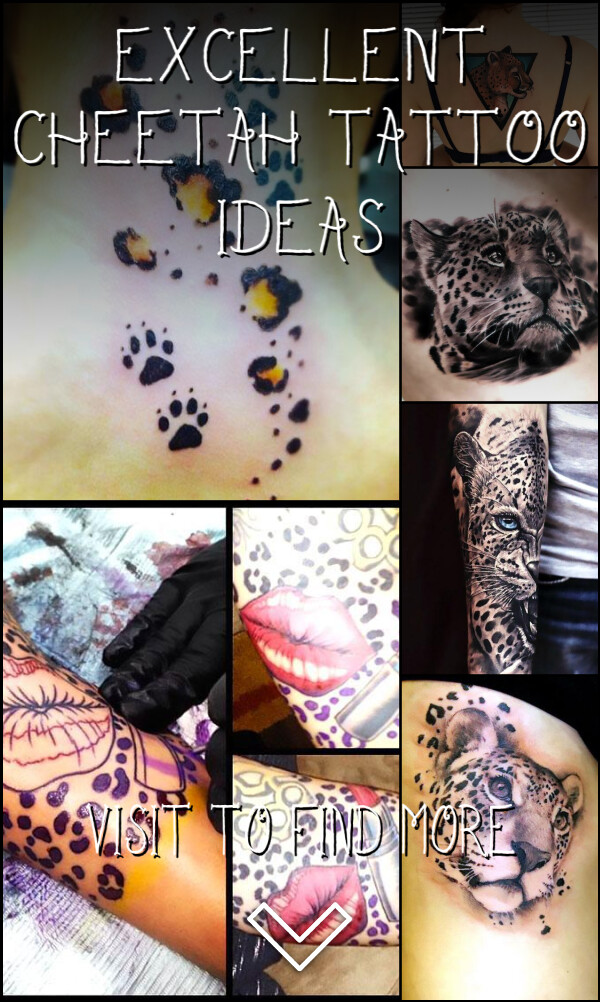 22 Excellent Cheetah Tattoo Ideas