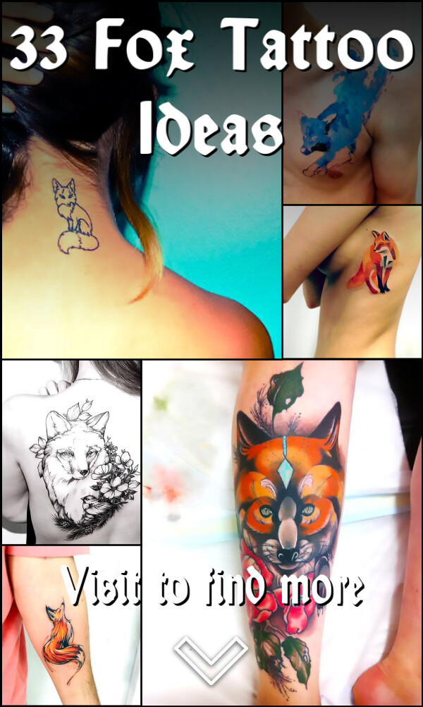 33 Fox Tattoo Ideas