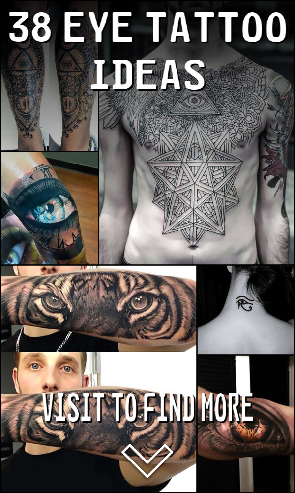 38 Eye Tattoo Ideas