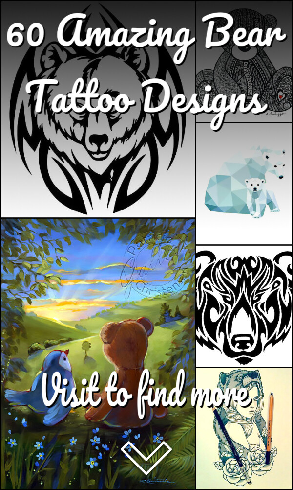 60 Amazing Bear Tattoo Designs