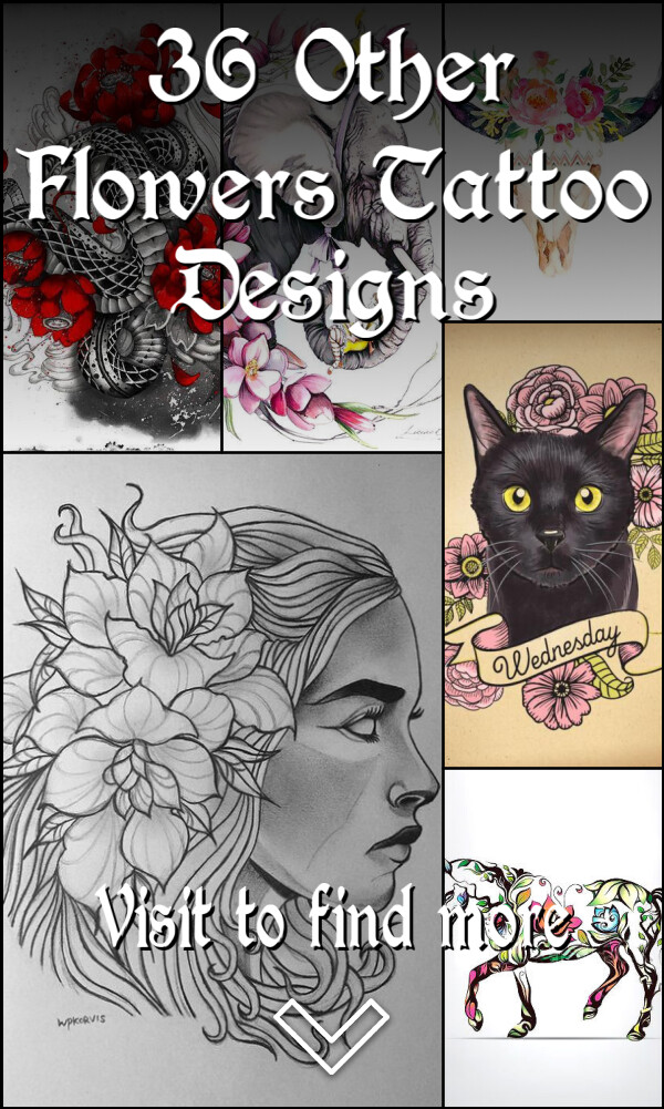 36 Other Flowers Tattoo Designs