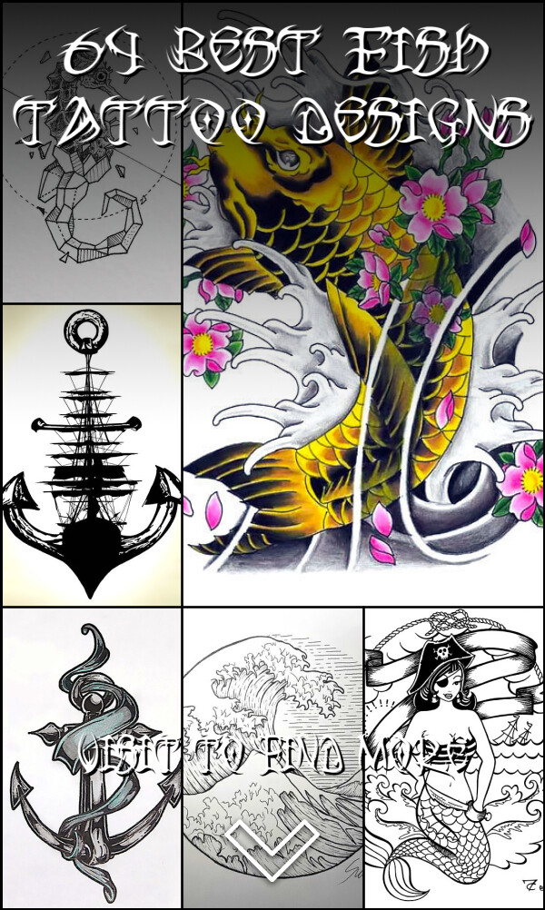 64 Best Fish Tattoo Designs