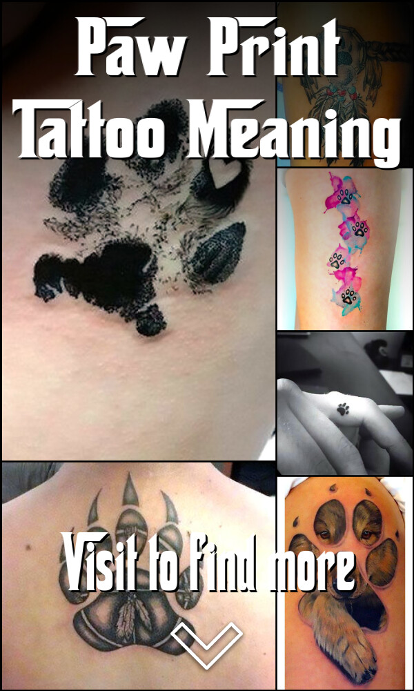 Paw Print Tattoo Meaning