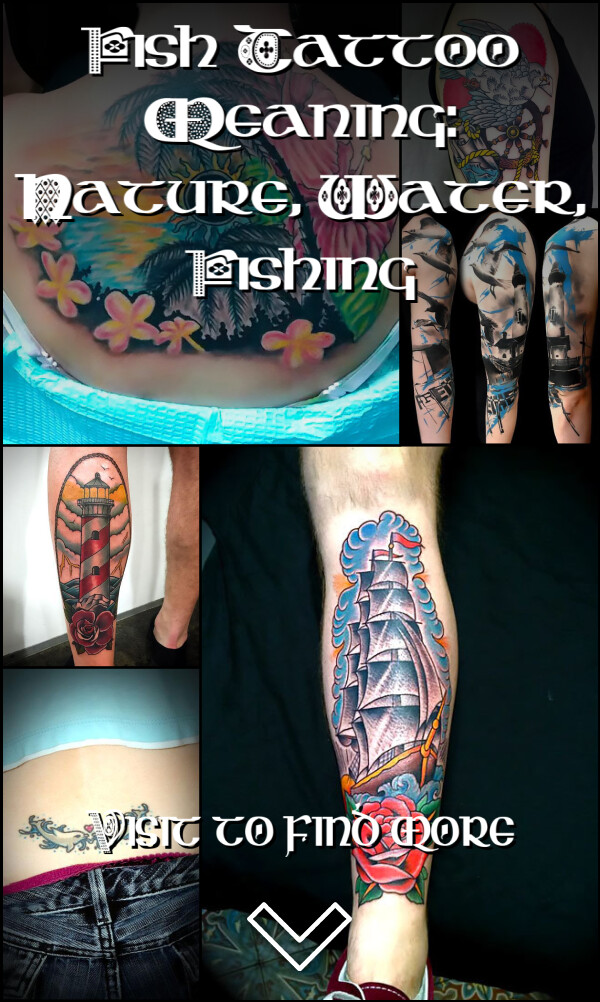 Fish Tattoo Meaning: Nature, Water, Fishing