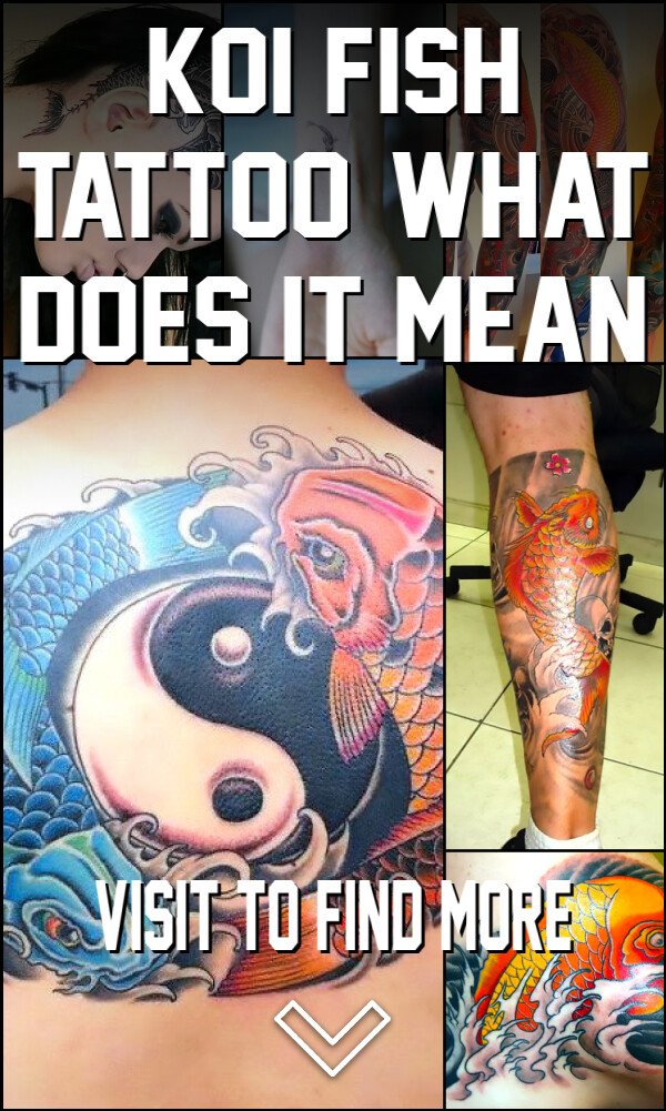 Koi Fish Tattoo: What Does It Mean?