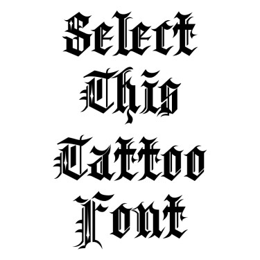 Kingthings Spikeless Tattoo Font
