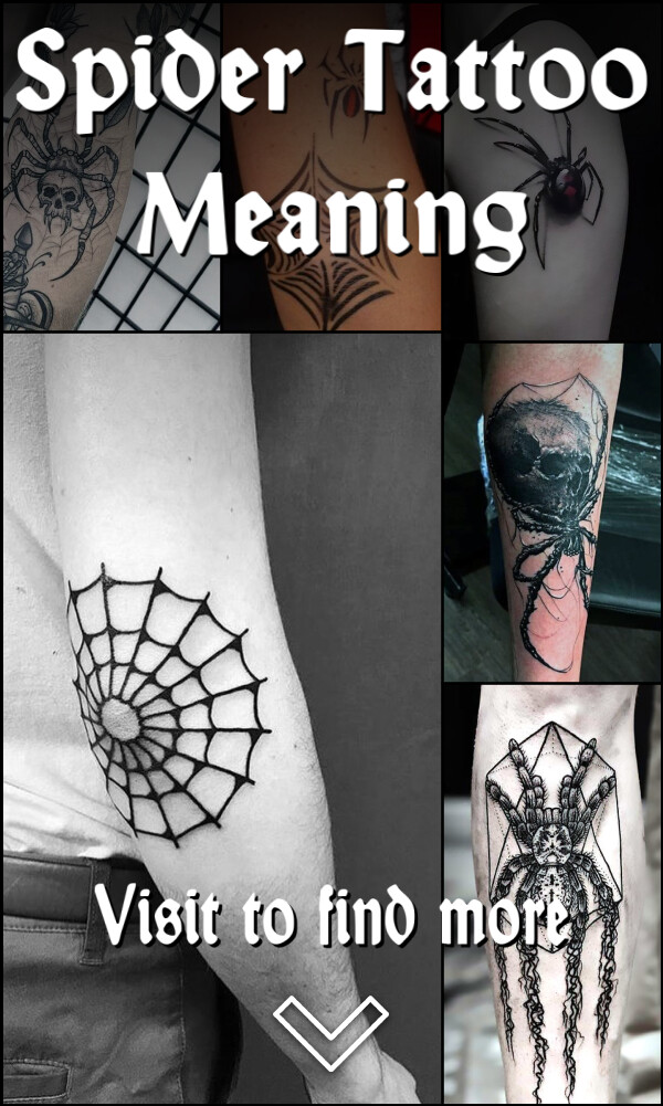 Spider Tattoo Meaning