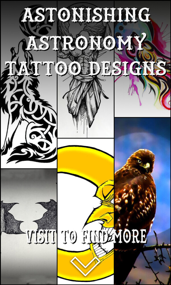 46 Astonishing Astronomy Tattoo Designs