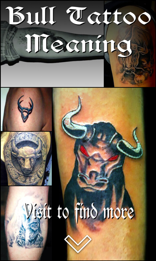 Bull Tattoo Meaning