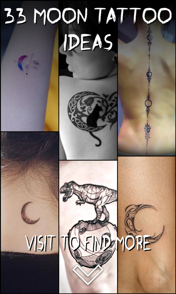 33 Moon Tattoo Ideas