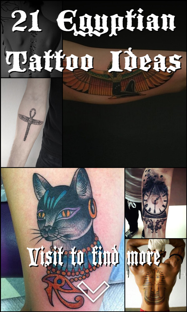 21 Egyptian Tattoo Ideas