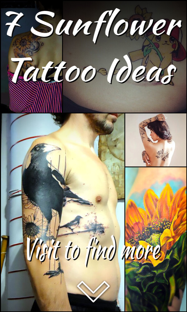 7 Sunflower Tattoo Ideas