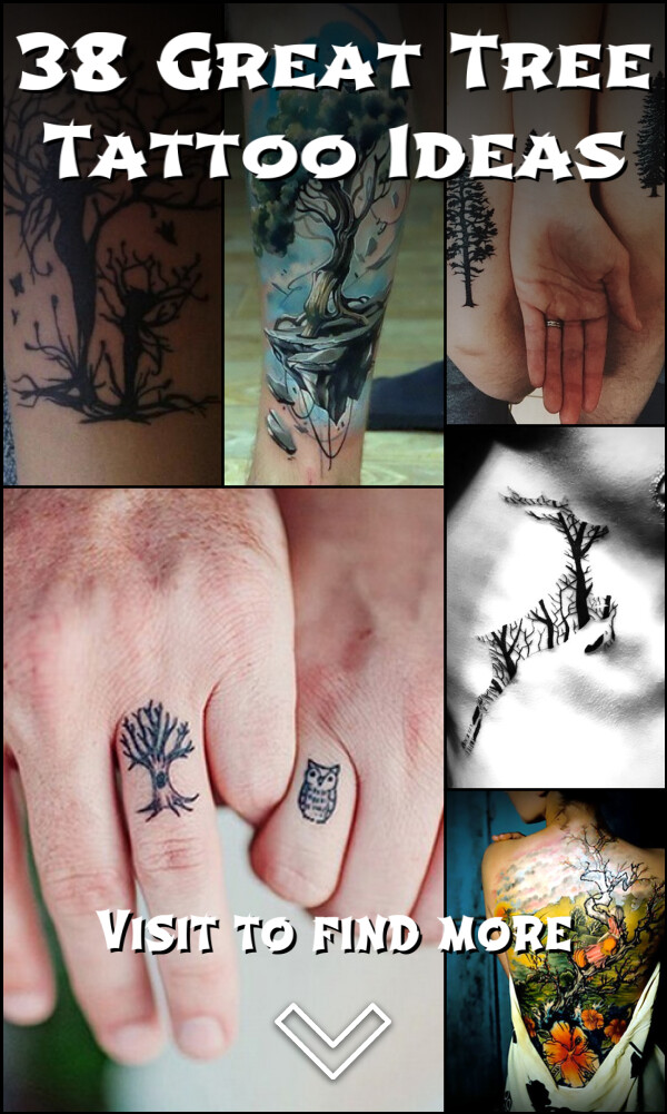 38 Great Tree Tattoo Ideas