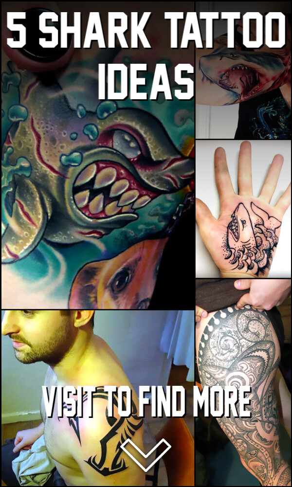 5 Shark Tattoo Ideas
