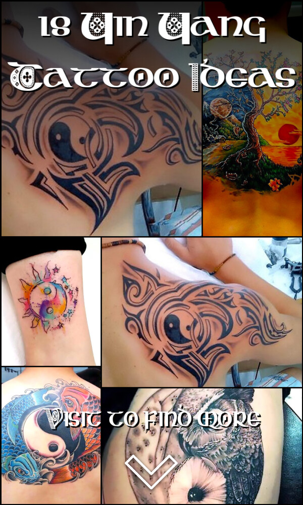 18 Yin Yang Tattoo Ideas