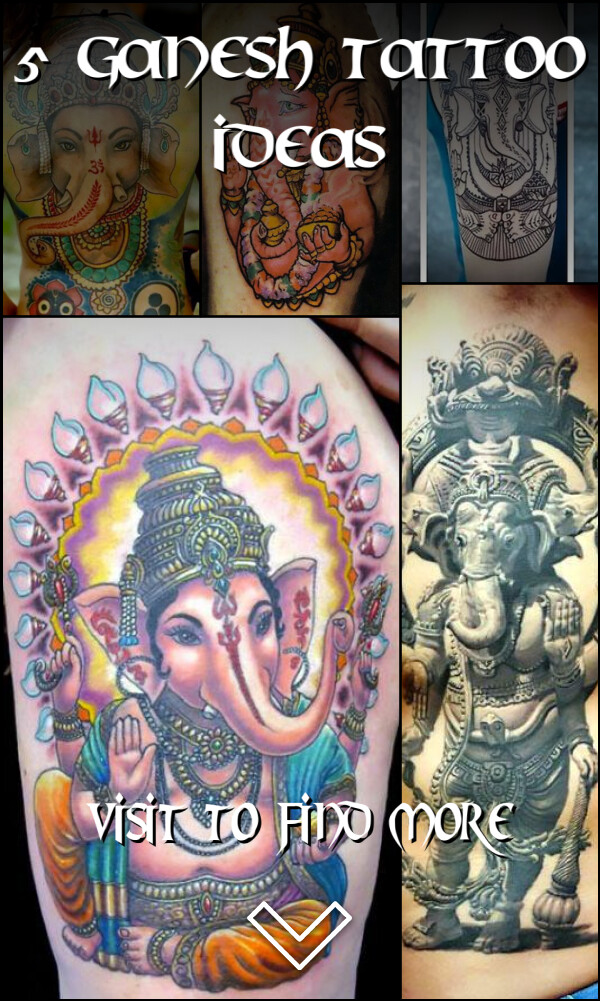 5 Ganesh Tattoo Ideas