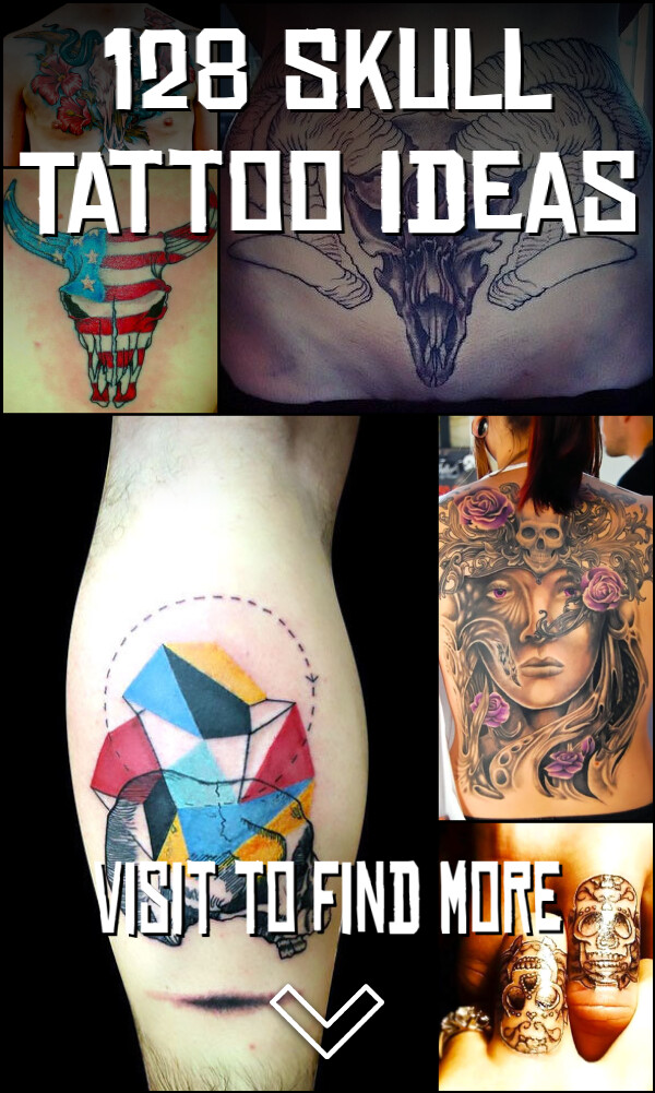 128 Skull Tattoo Ideas