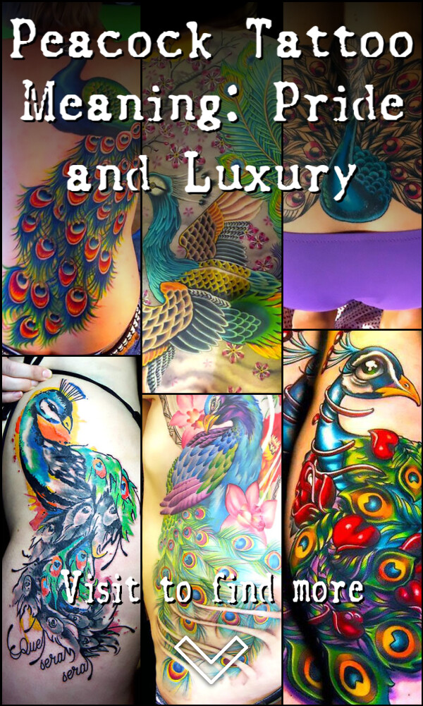 Peacock Tattoo Meaning: Pride and Luxury