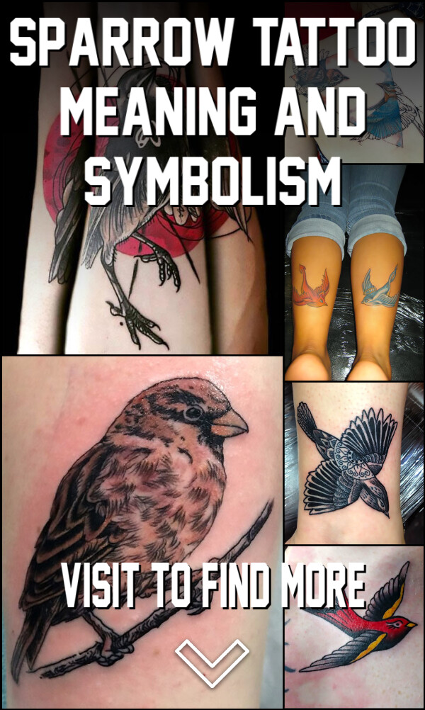 Sparrow Tattoo Meaning and Symbolism