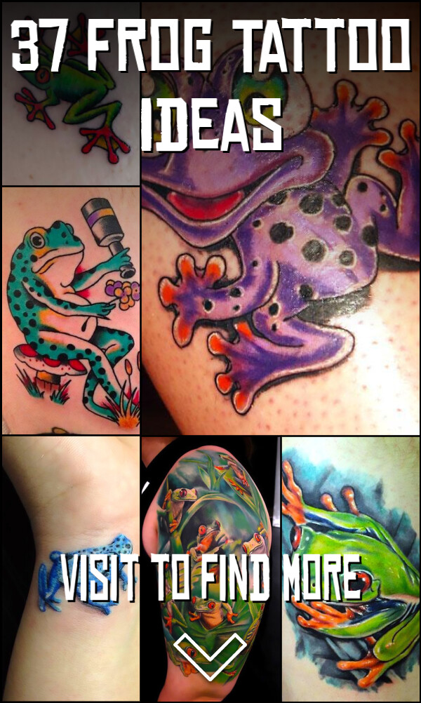 37 Frog Tattoo Ideas