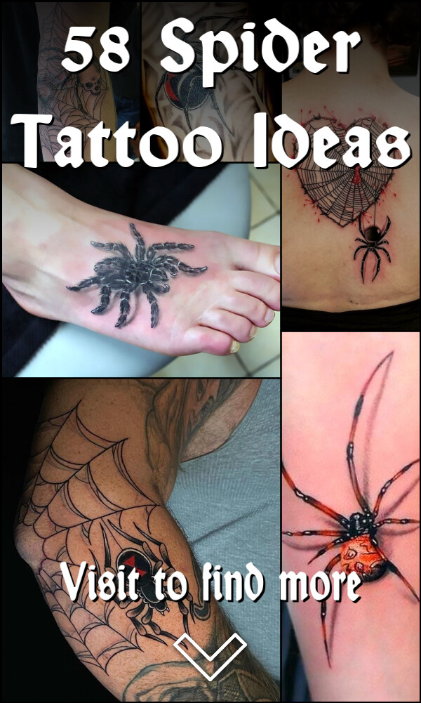 58 Spider Tattoo Ideas
