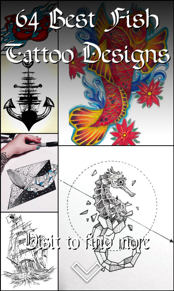 64 Best Fish Tattoo Designs