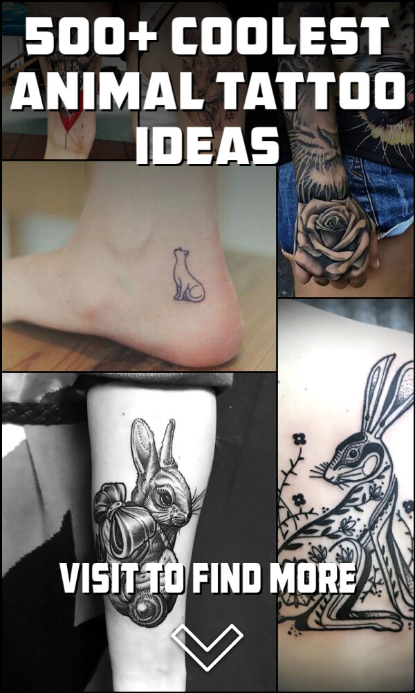 500+ Coolest Animal Tattoo Ideas